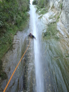 Adventure Altitude - Canyoning - Italië - Waterval